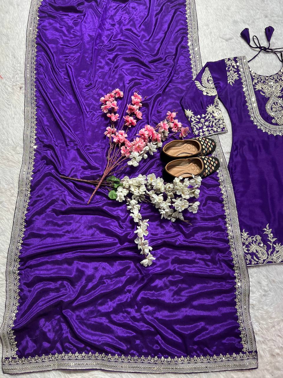 Silk kurta pant sets for women,Wedding,Festive wear dress