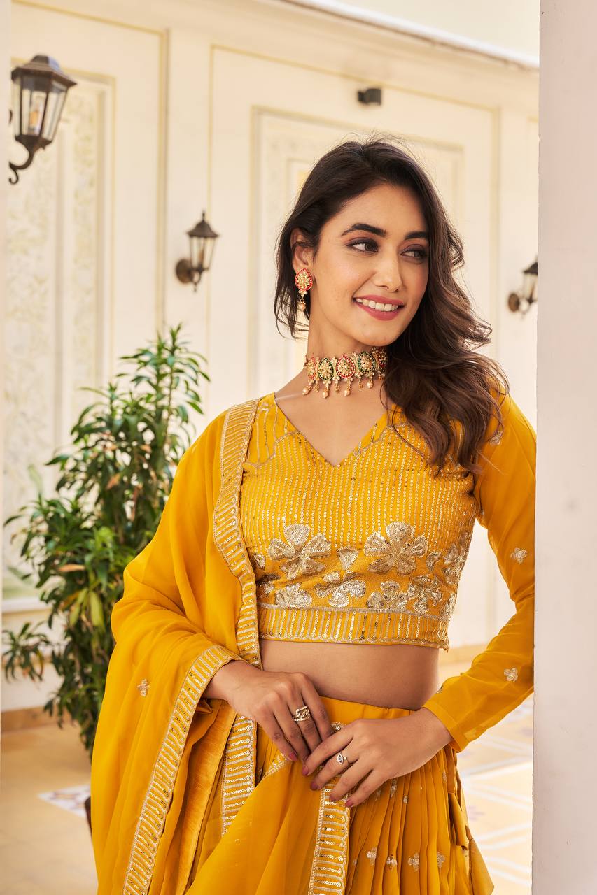 Sunshine Sparkle Lehenga