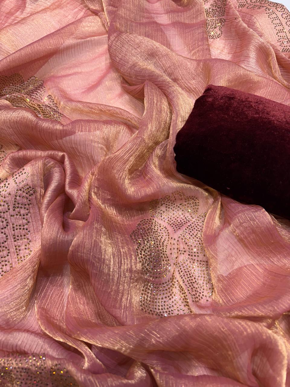 Pure Space Chiffon Silk Saree