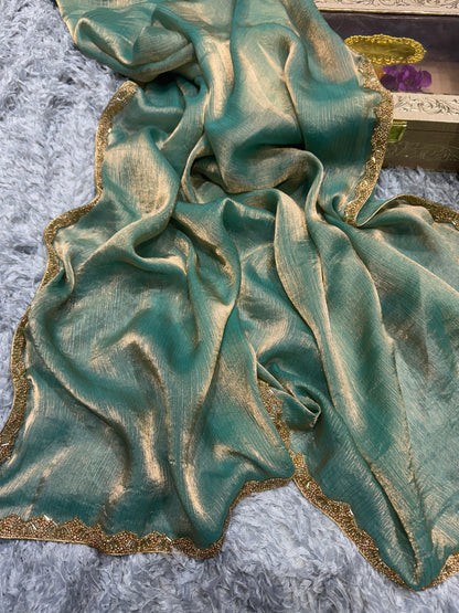 Premium Frandy Crush Saree