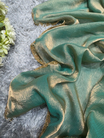 Premium Frandy Crush Saree