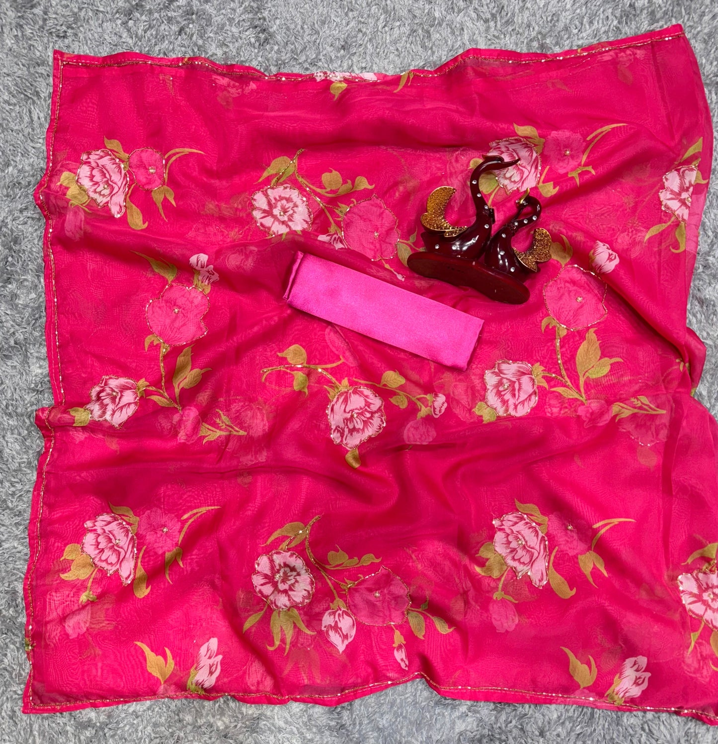 Luxurious Tebby Organza Saree