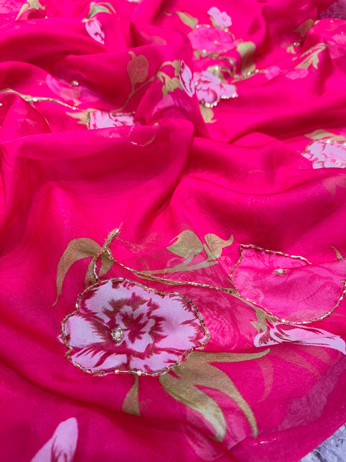 Luxurious Tebby Organza Saree