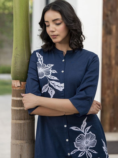 Women Floral Print A-Line Kurta Set