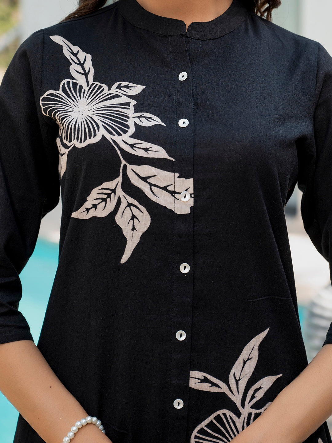 Women Floral Print A-Line Kurta Set