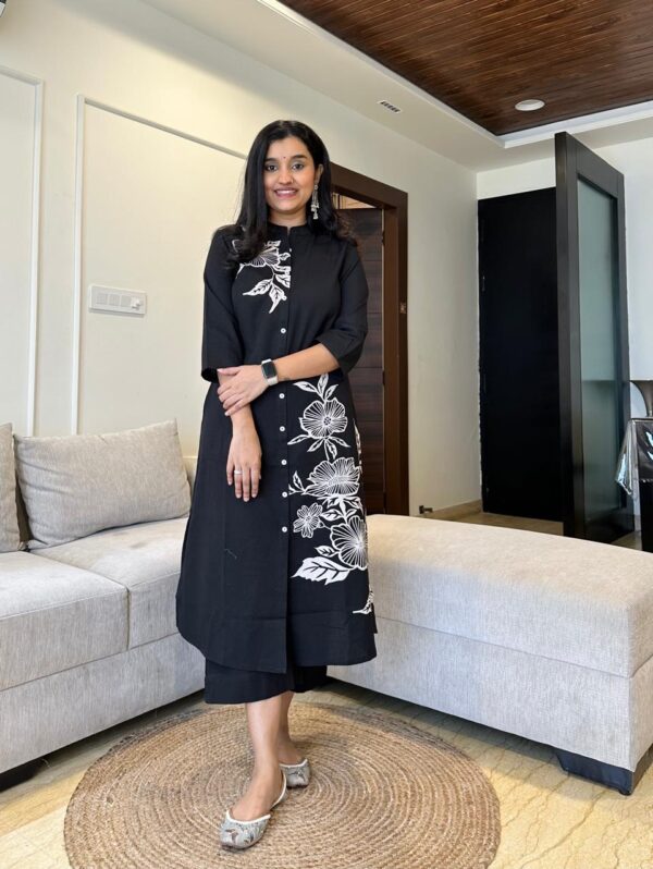 Women Floral Print A-Line Kurta Set