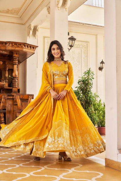 Sunshine Sparkle Lehenga