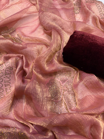 Pure Space Chiffon Silk Saree