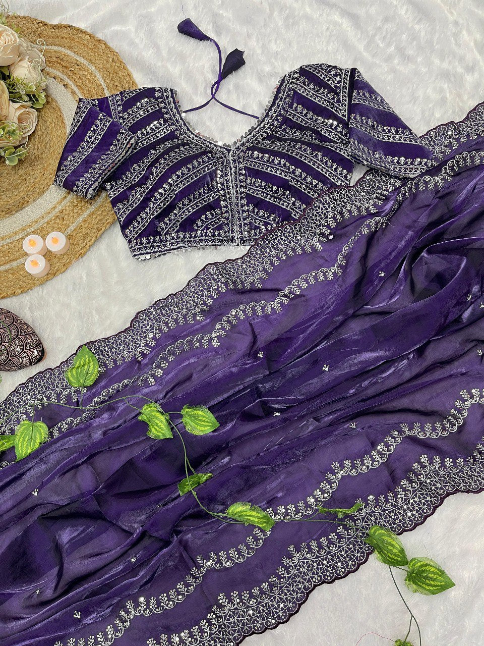 Pure Soft Zimmy Choo Silk Saree