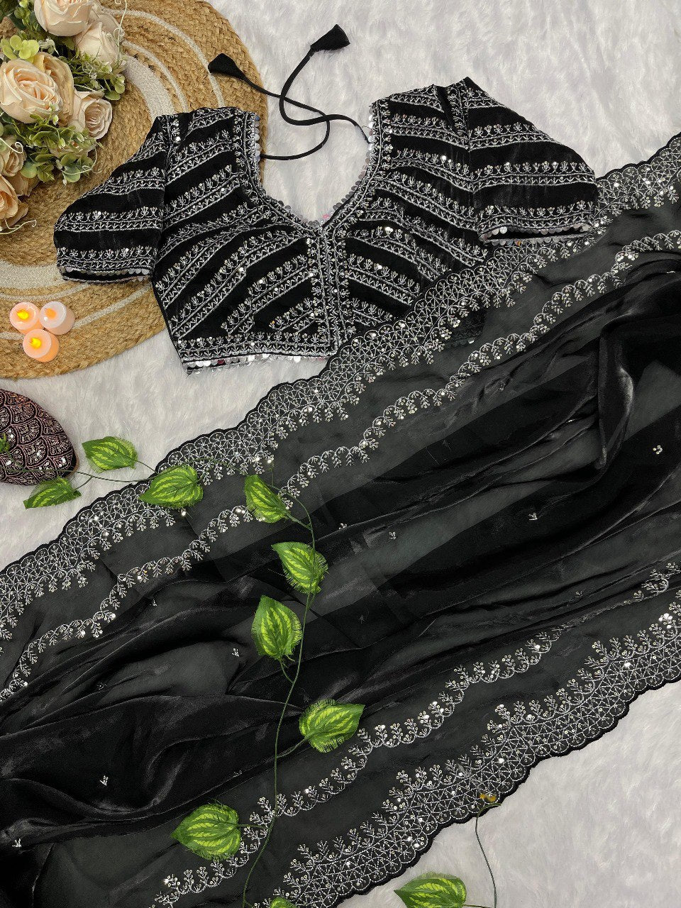 Pure Soft Zimmy Choo Silk Saree