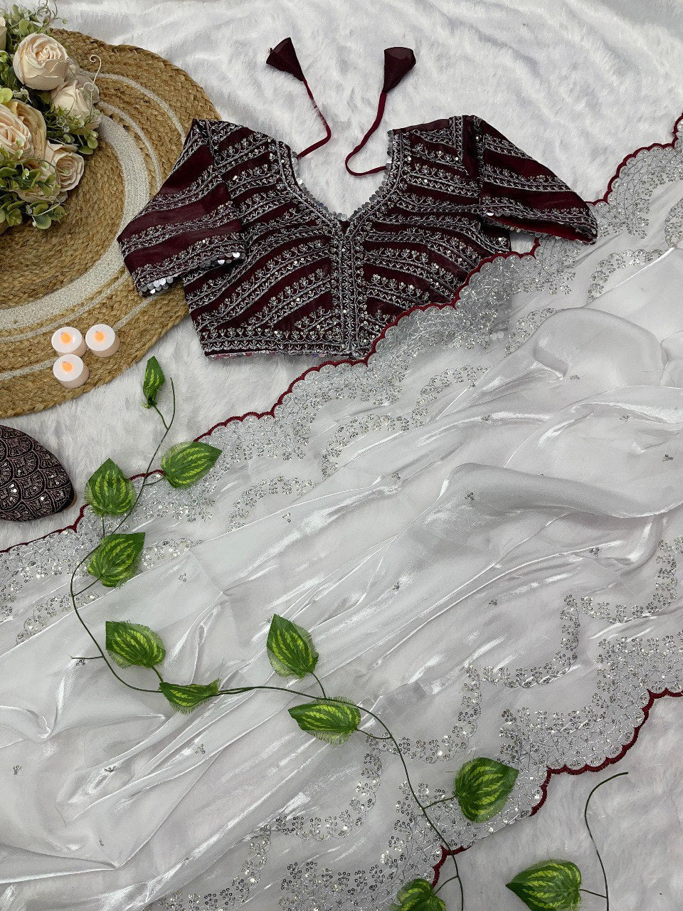 Pure Soft Zimmy Choo Silk Saree