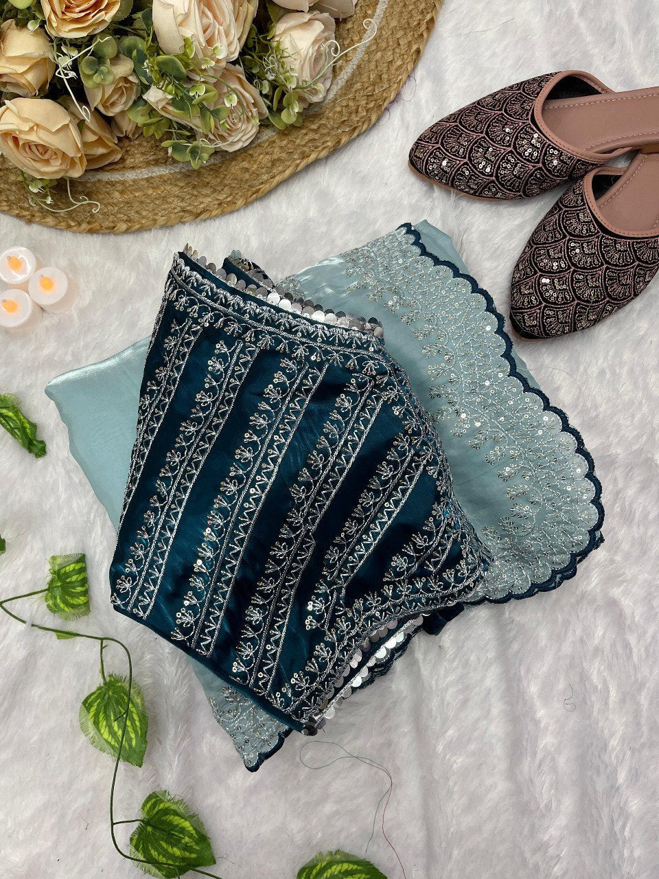 Pure Soft Zimmy Choo Silk Saree