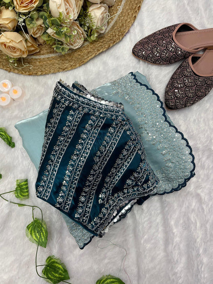 Pure Soft Zimmy Choo Silk Saree