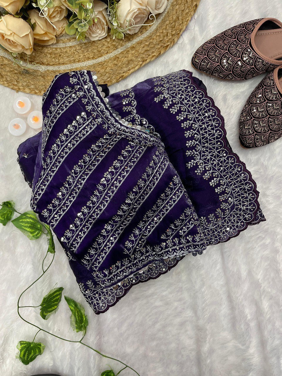 Pure Soft Zimmy Choo Silk Saree