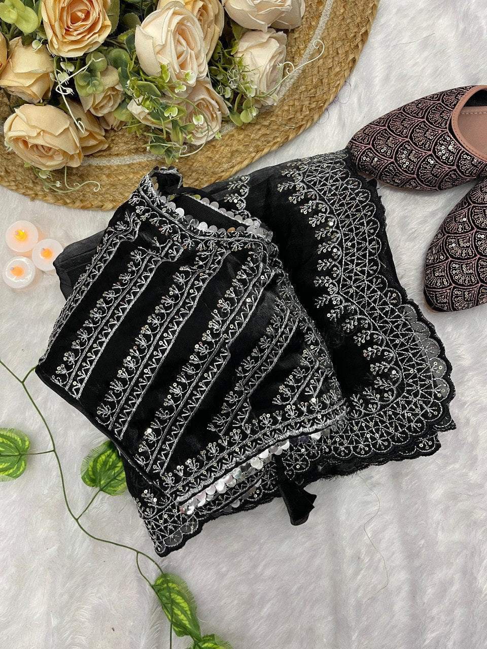 Pure Soft Zimmy Choo Silk Saree