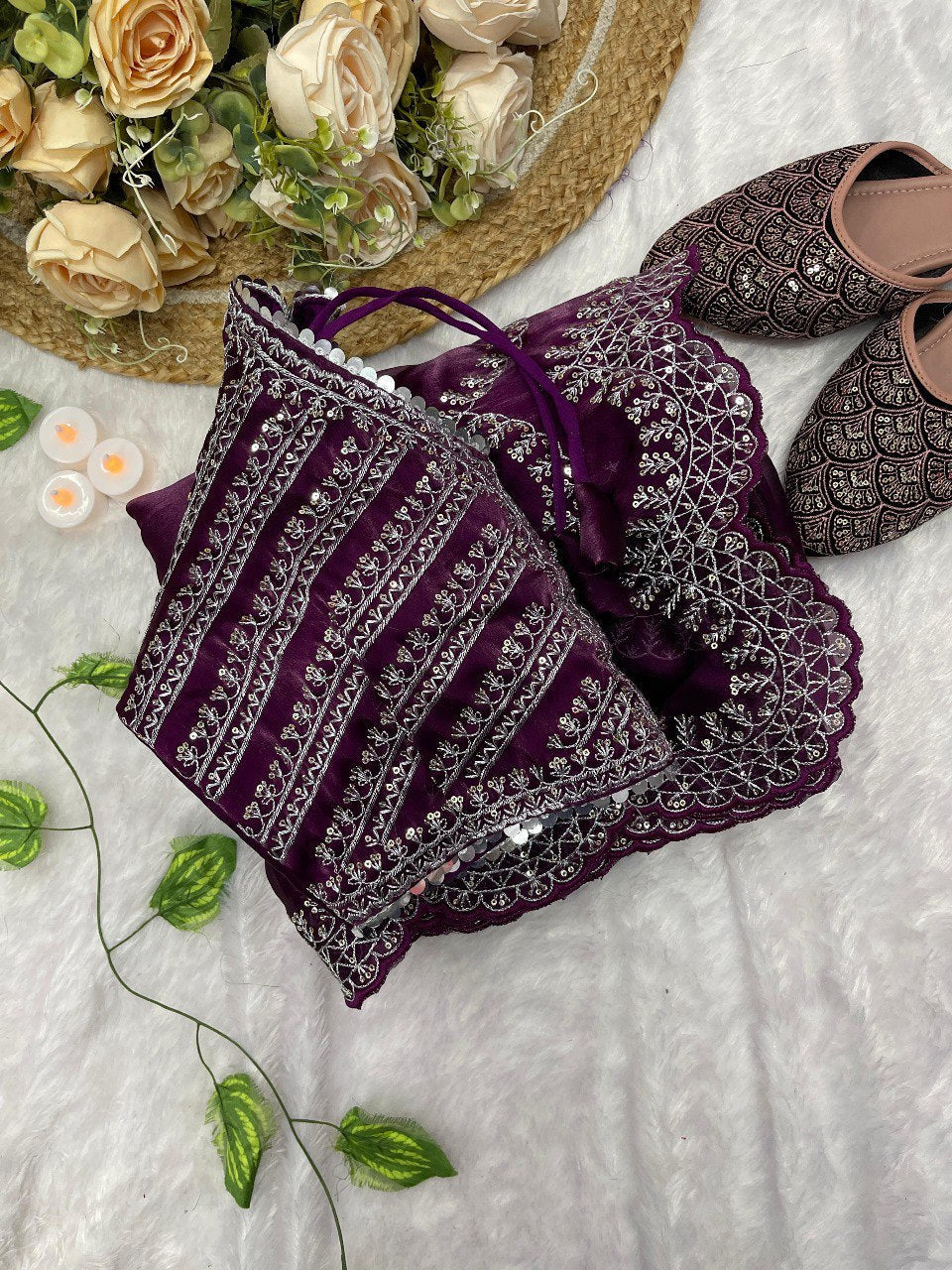 Pure Soft Zimmy Choo Silk Saree