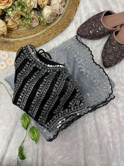 Pure Soft Zimmy Choo Silk Saree