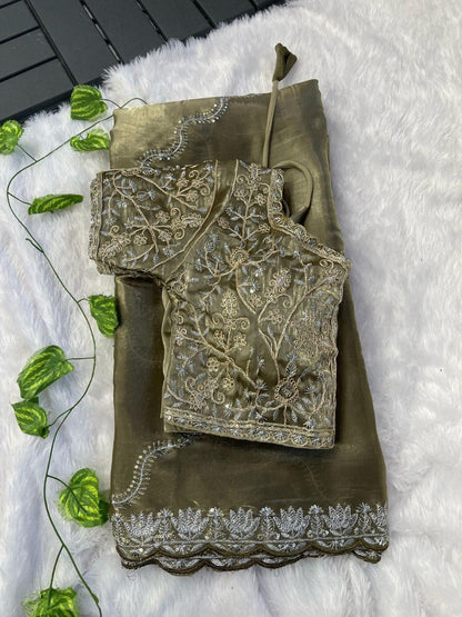 Zimmy Choo Silk Saree