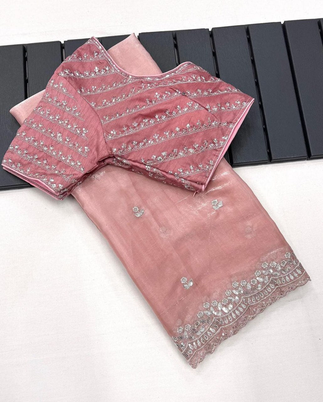Serenity Soft Slik Saree
