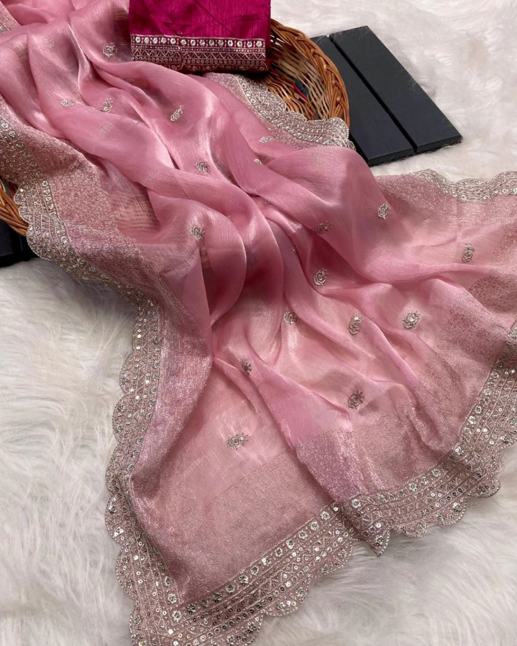 Twilight Bloom Sarees