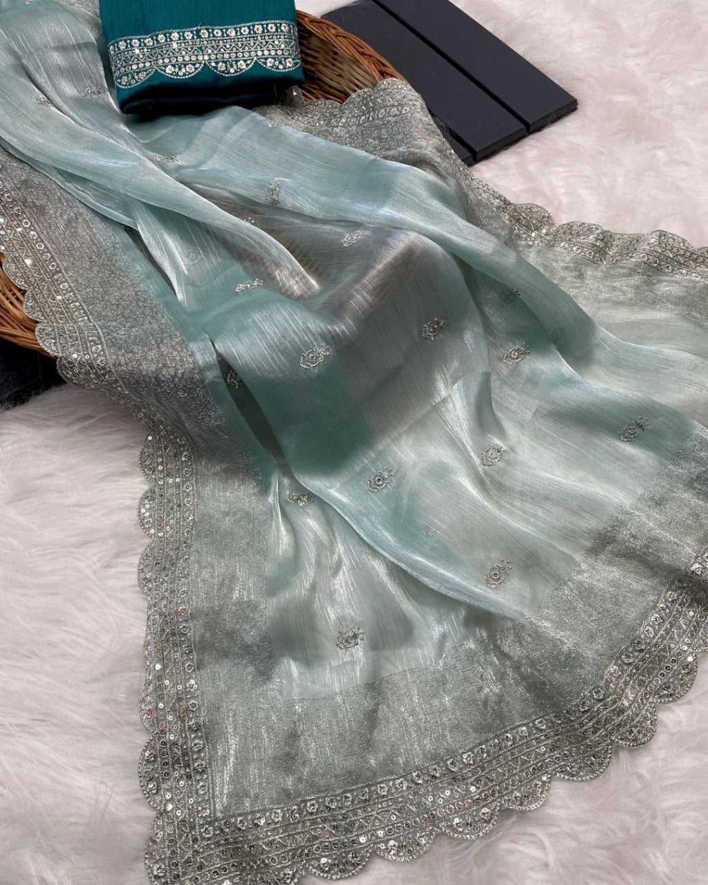 Twilight Bloom Sarees