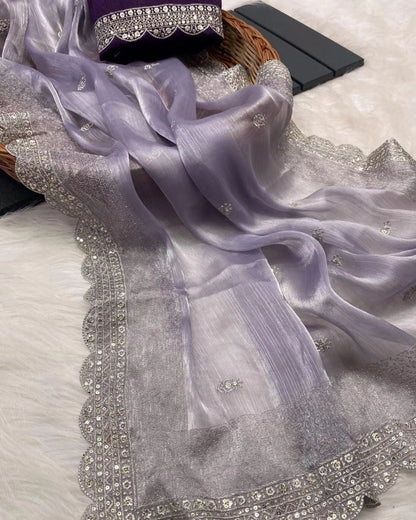 Twilight Bloom Sarees