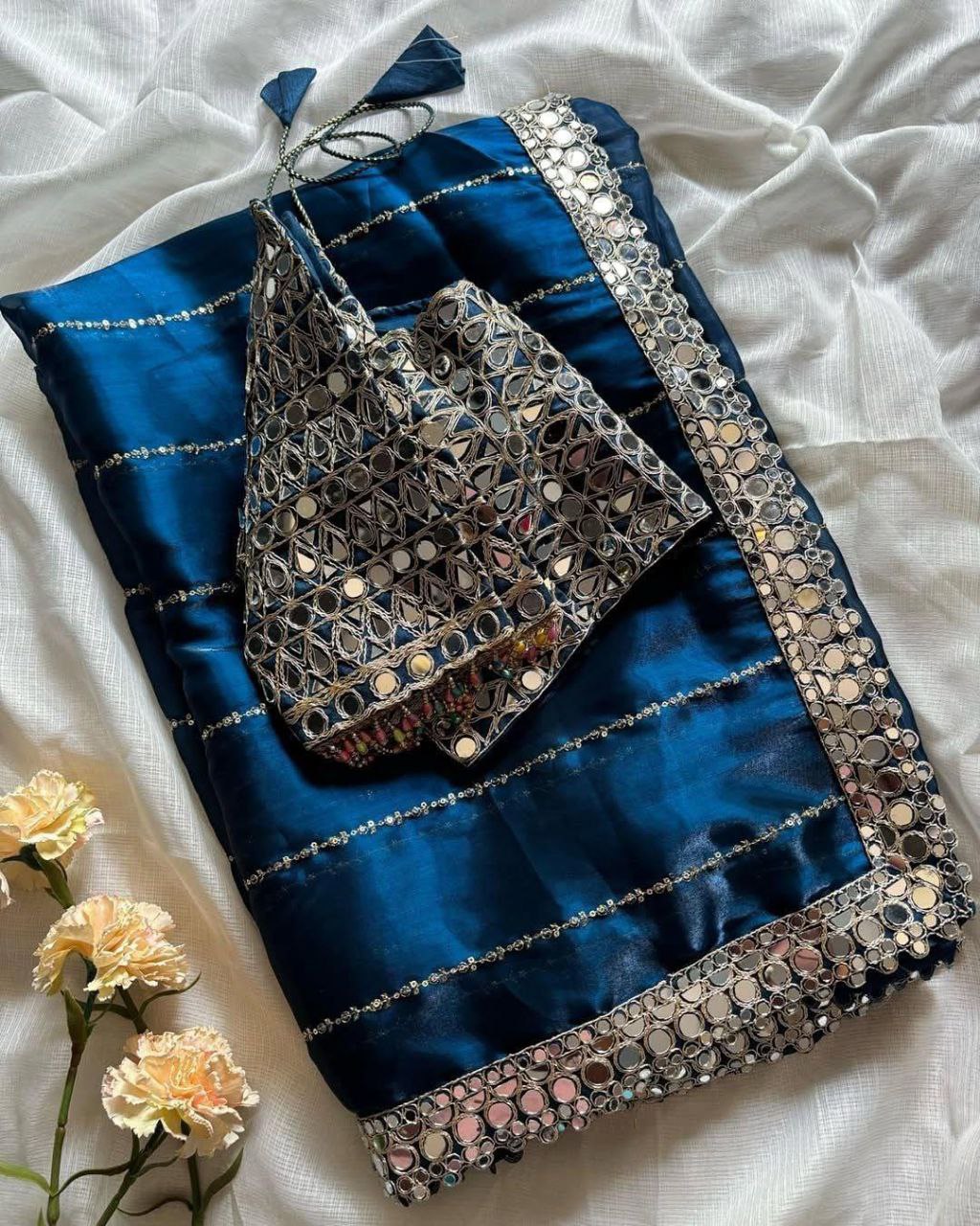 Sapphire Dream Saree