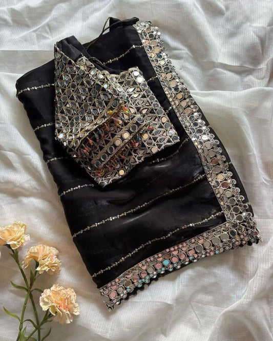 Celestial Nights Saree