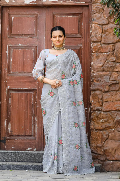 Jade Jewel Saree