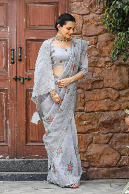 Jade Jewel Saree