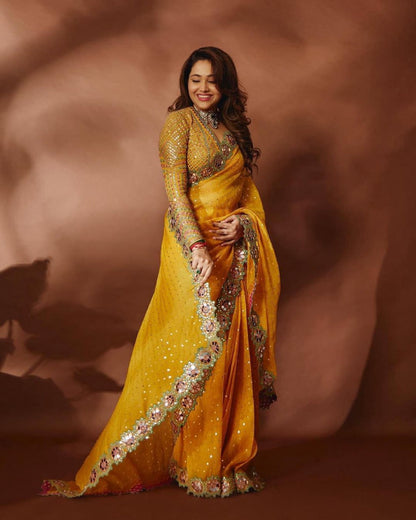 Radiant Dawn Saree