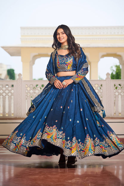Peacock Lehengas