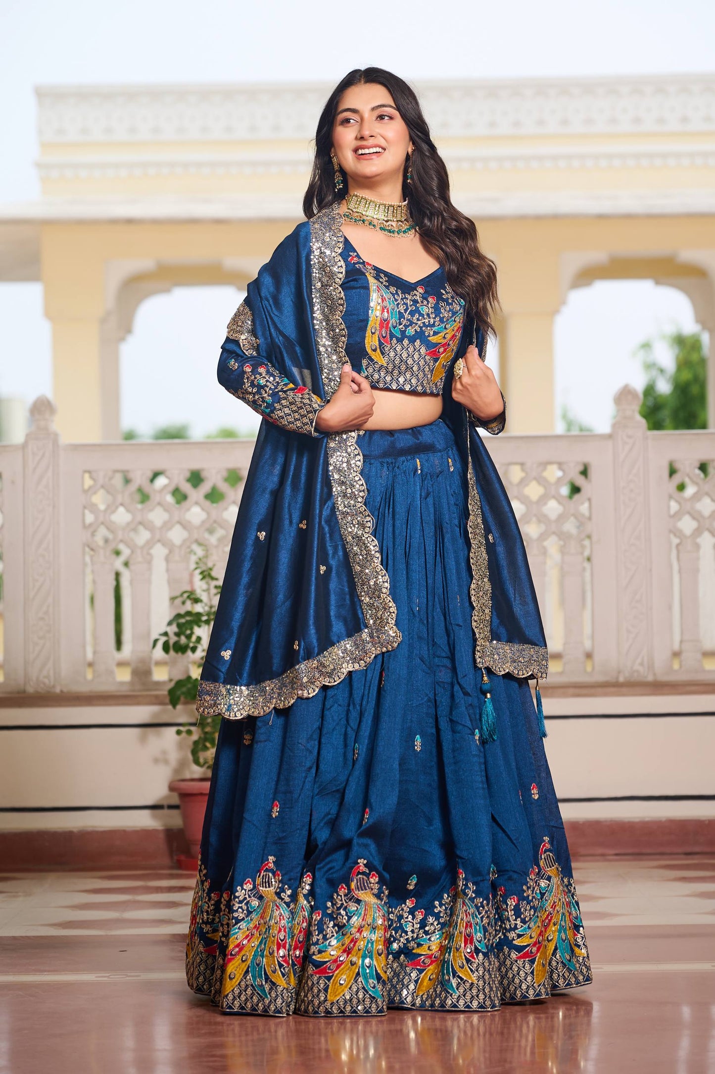 Peacock Lehengas