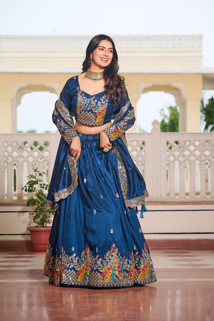 Peacock Lehengas