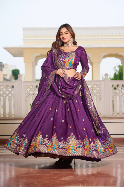 Peacock Lehengas
