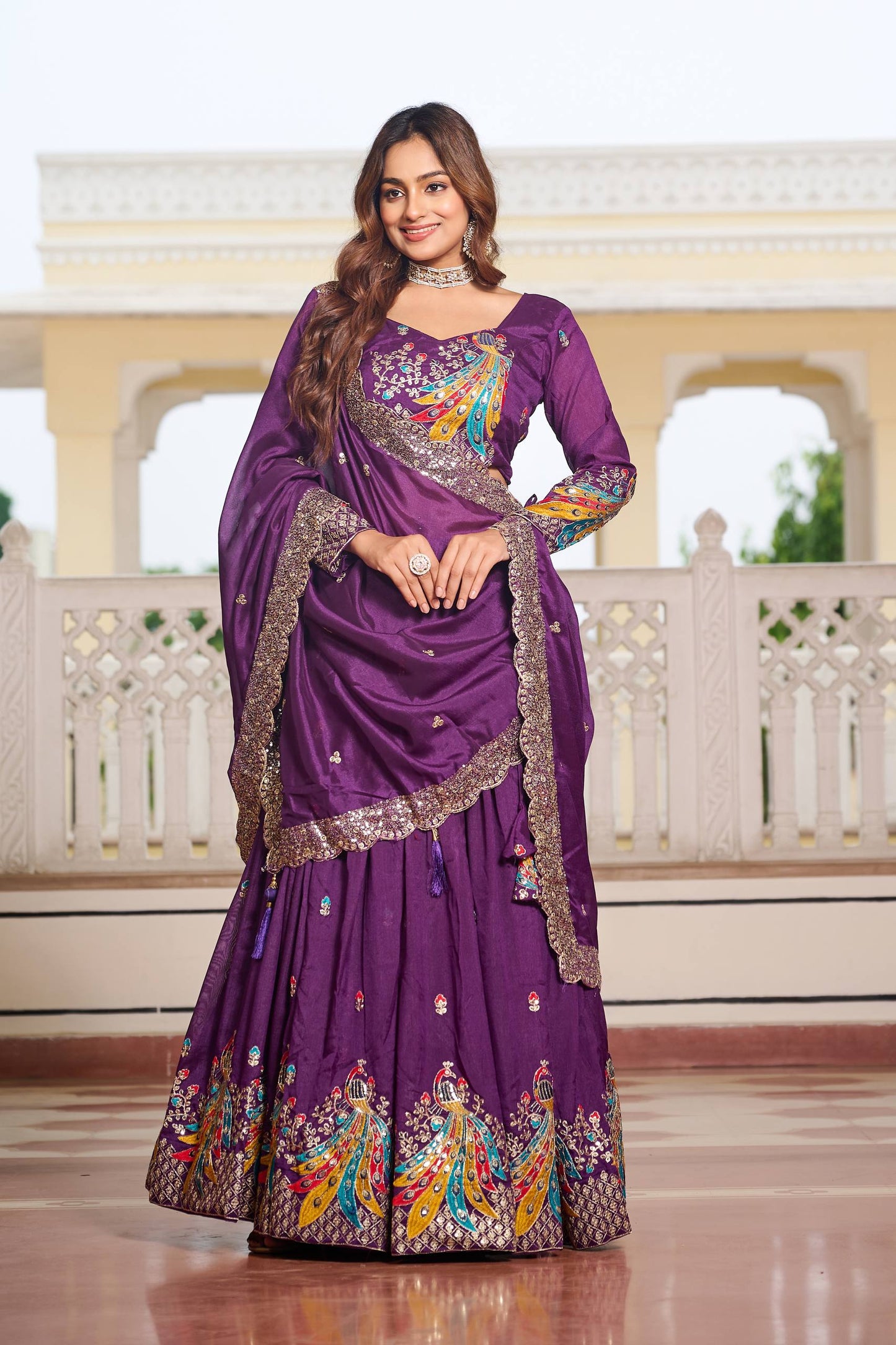 Peacock Lehengas