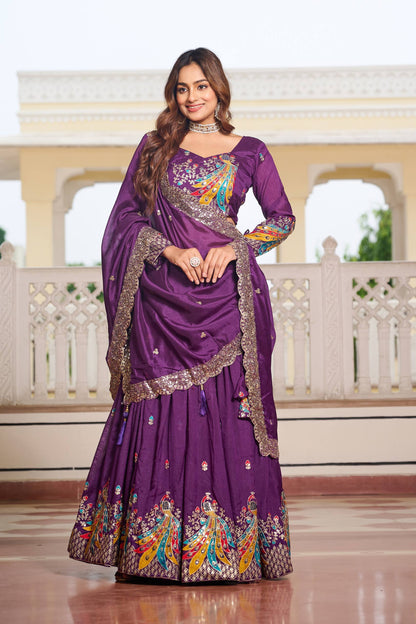 Peacock Lehengas