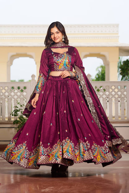 Peacock Lehengas