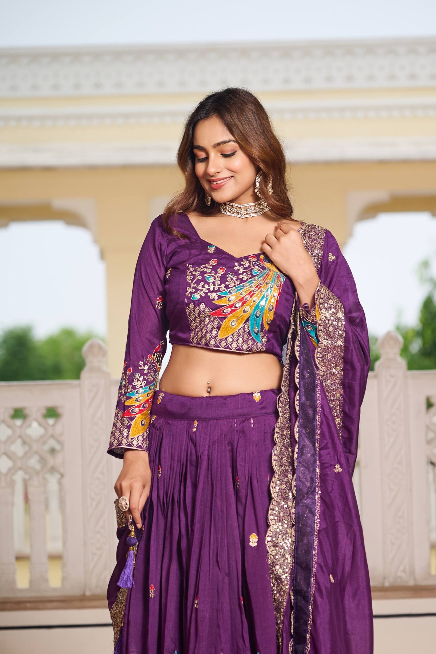 Peacock Lehengas