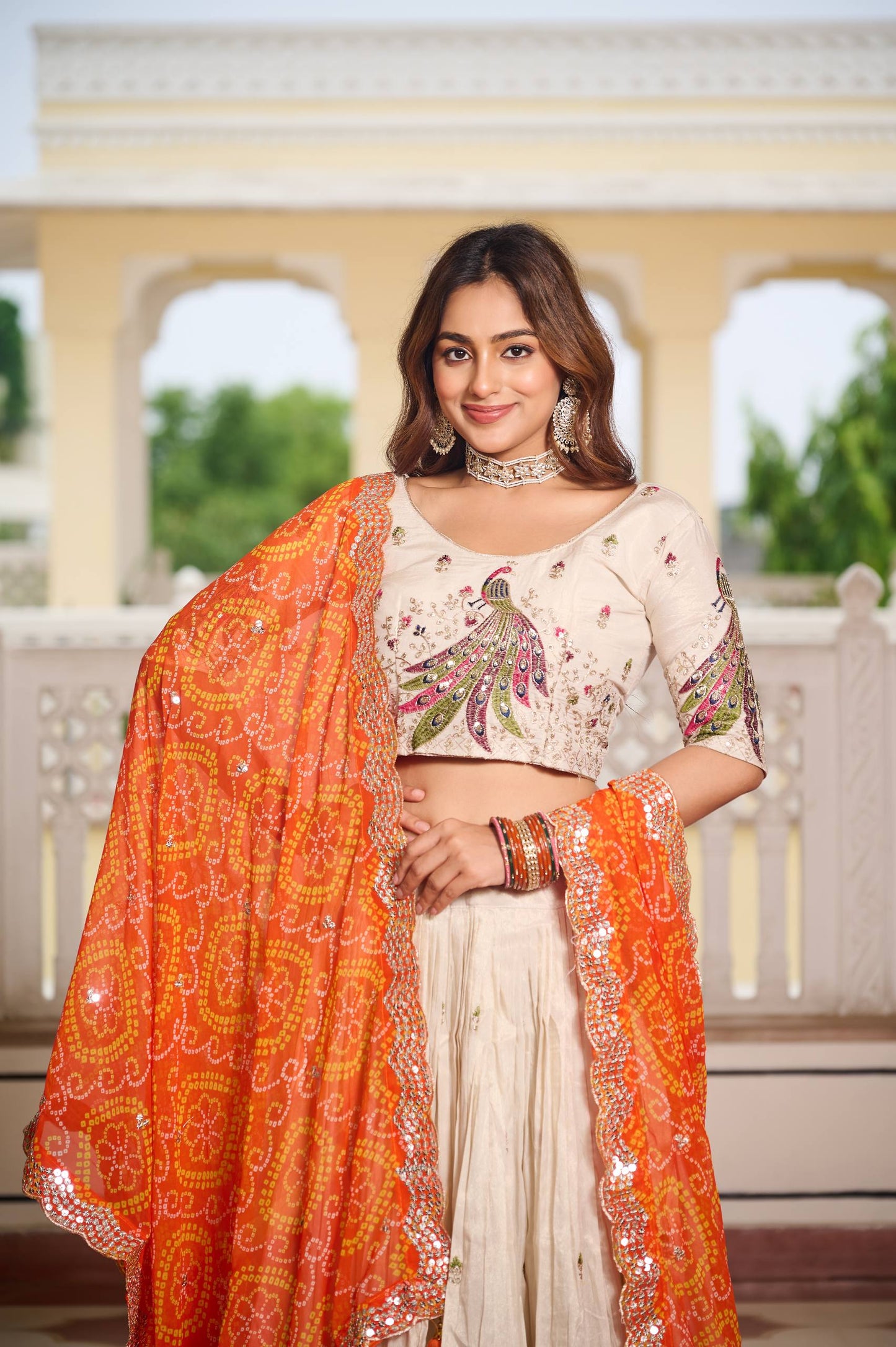 The Color Burst Lehenga Collection
