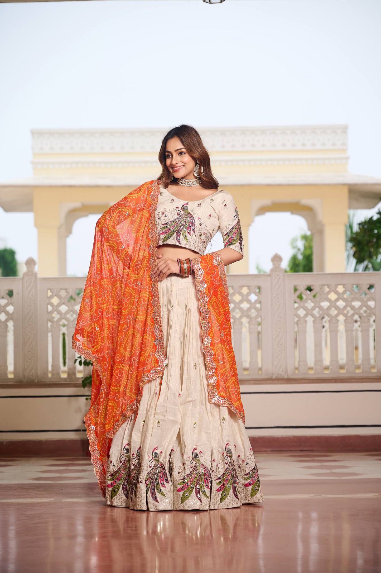 The Color Burst Lehenga Collection