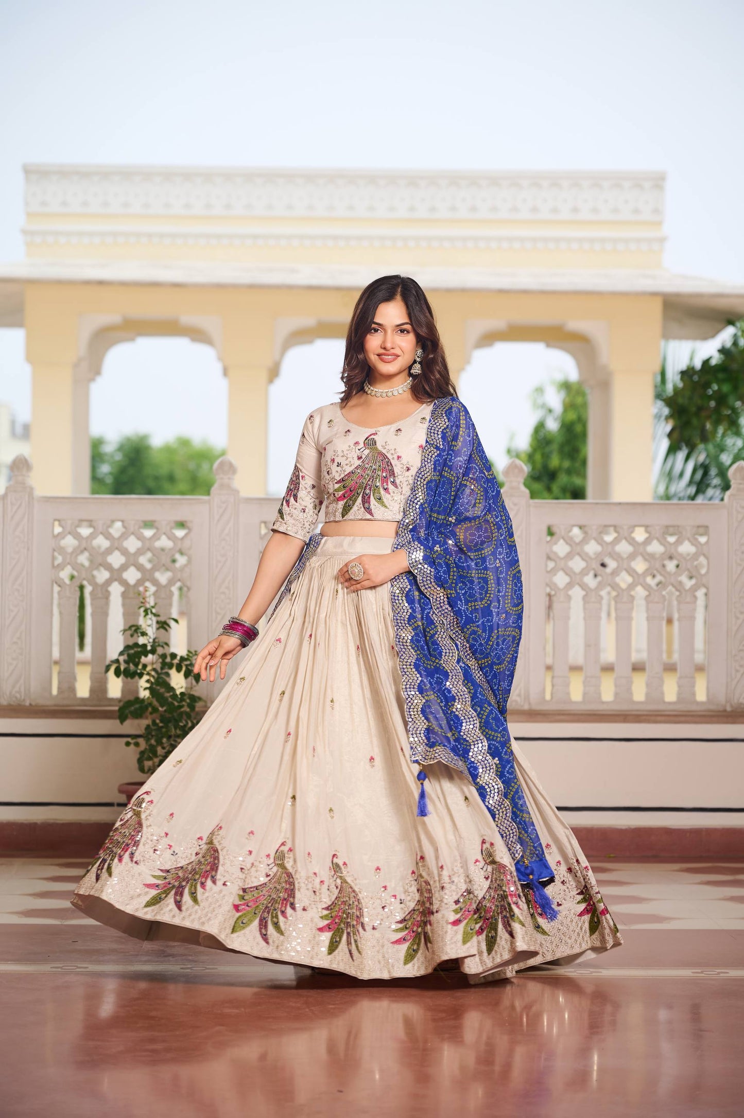 The Color Burst Lehenga Collection