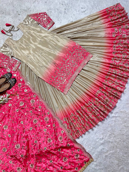 Regal Pink Lehenga Choli