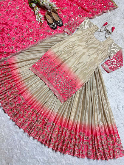 Regal Pink Lehenga Choli