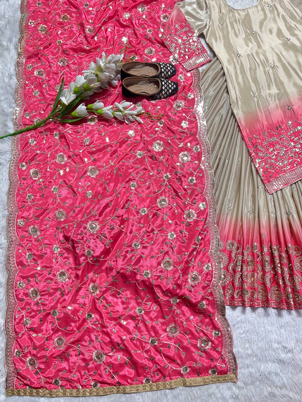 Regal Pink Lehenga Choli
