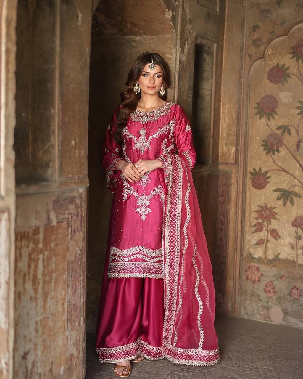 Chameli Embroidered Suit Set