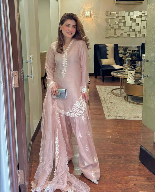 Bulbul Embroidered Suit Set