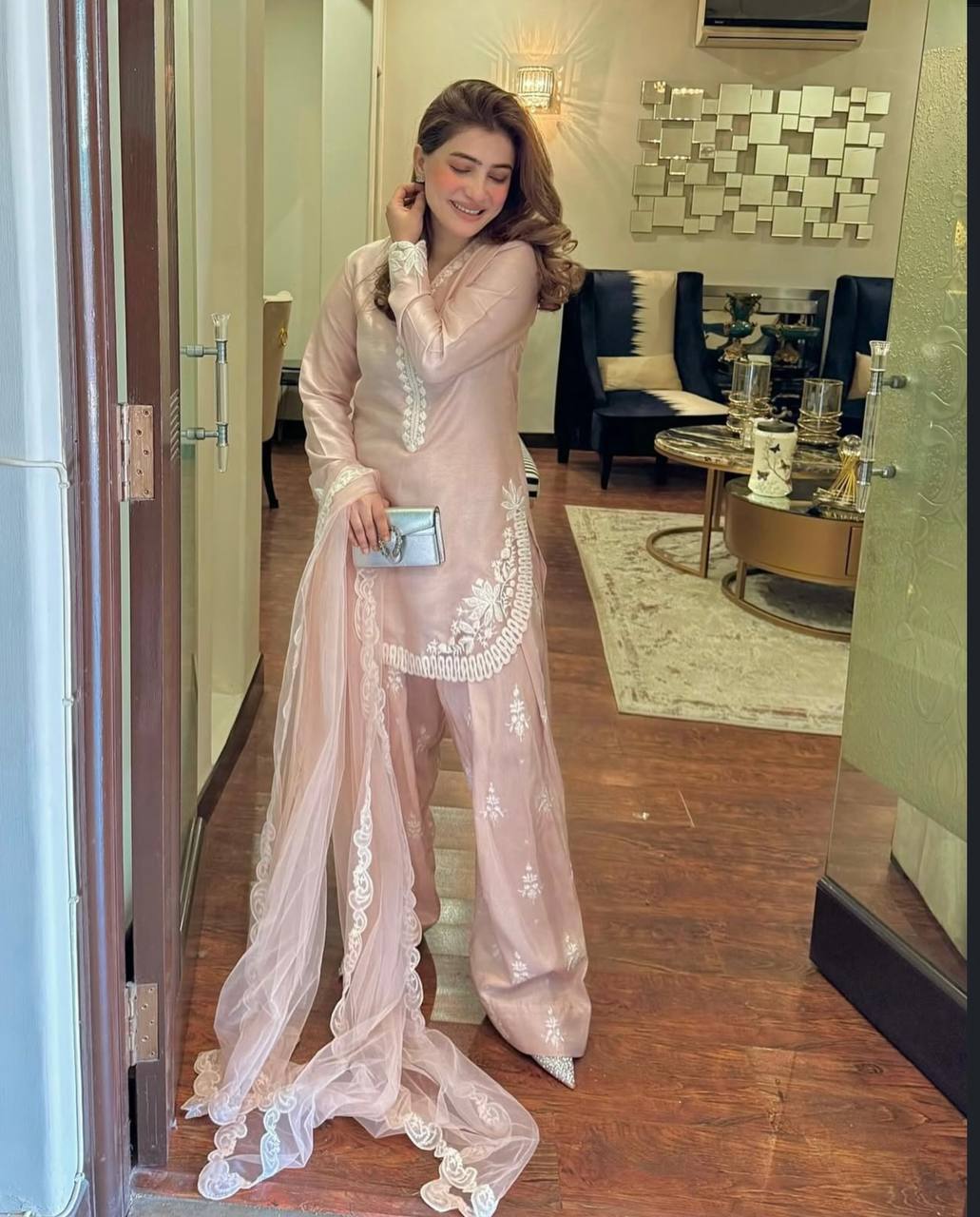 Bulbul Embroidered Suit Set