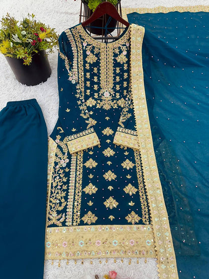 Aarohi Embroidered Suit Set
