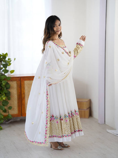 Mogra Embroidered Suit Set